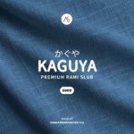 Kaguya Rami Slub - 6860 Blue Denim