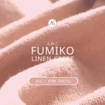 Fumiko linen Crepe - 861 Pink Pastel