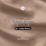 Royal Rayon - 68 Cedar Brown