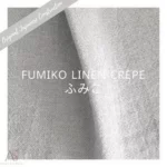 Fumiko linen Crepe - 812 BW