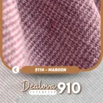 Dealova Interlest 910 - Maroon 9114