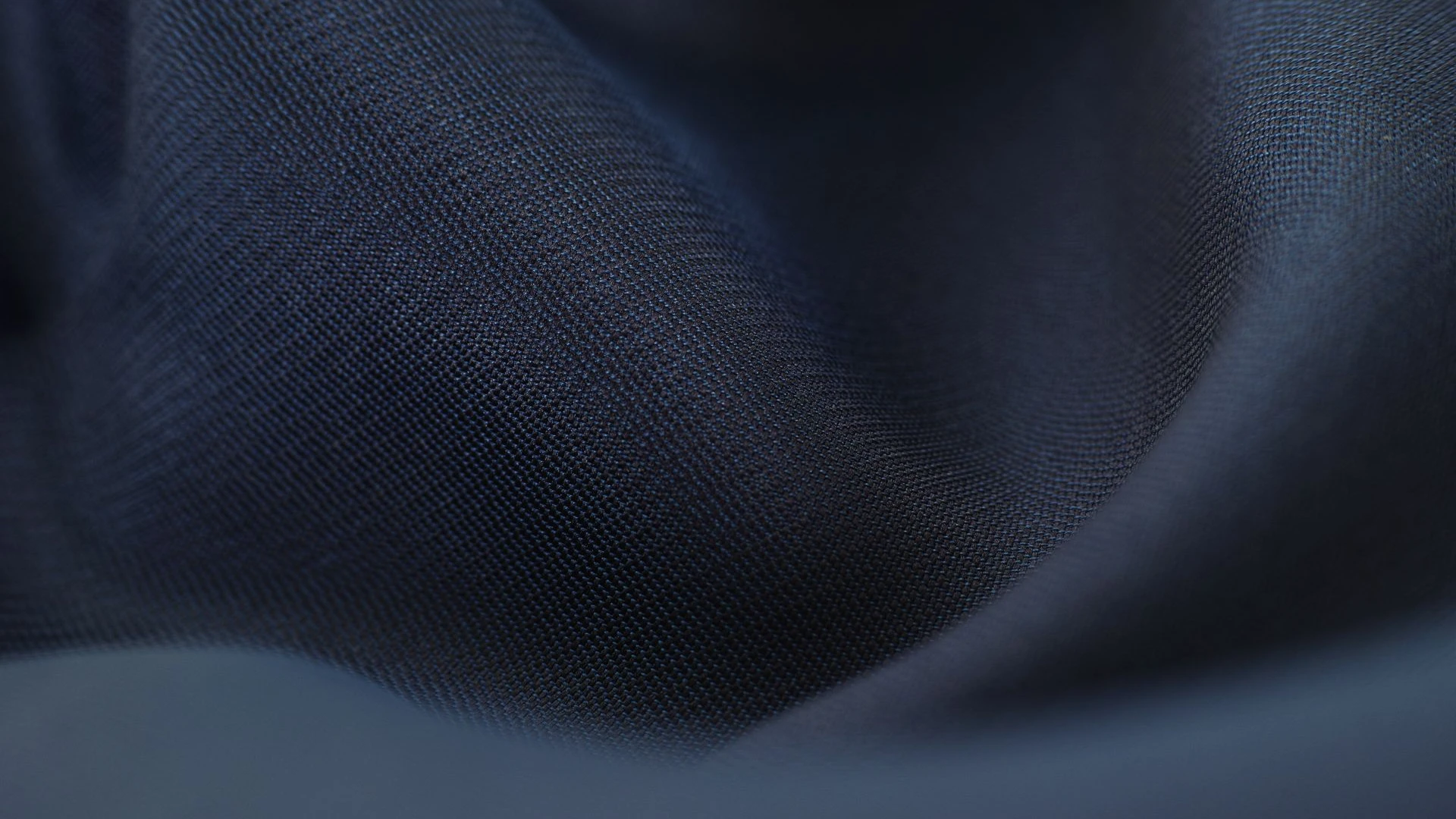 polyester warna navy