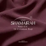 Shamairah Anti UV - 14 Crismon Red
