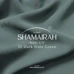 Shamairah Anti UV - 52 Dark Slate Green